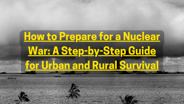 How to Prepare for a Nuclear War: A Step-by-Step Guide for Urban and Rural Survival