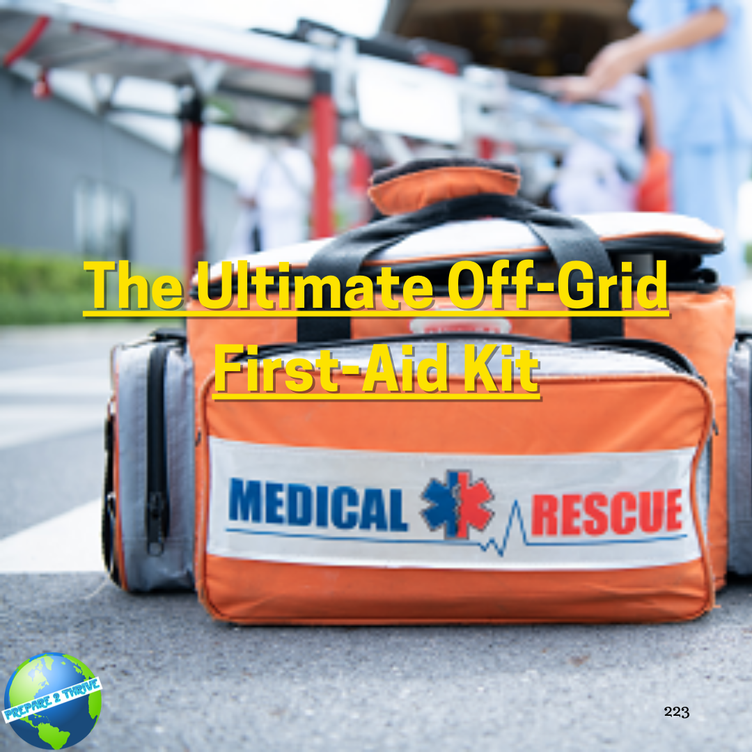 The Ultimate Off Grid First Aid Kit The Ultimate Off Grid First Aid Kit